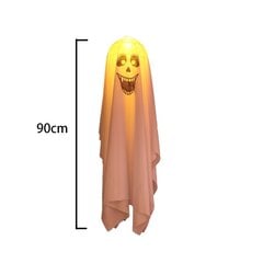 Halloween Ghost riippuva koristelu ulkokäyttöön, 90cm hinta ja tiedot | Juhlakoristeet | hobbyhall.fi