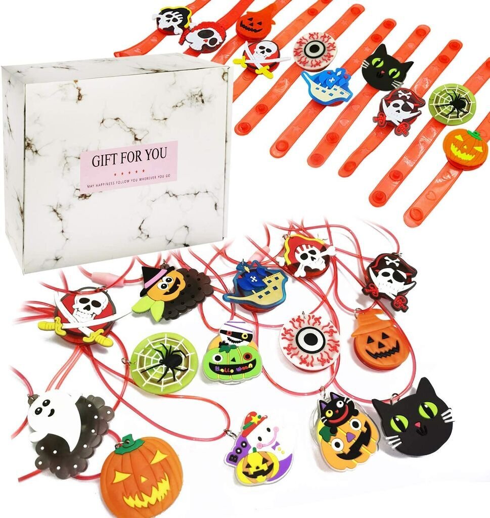 Halloween-lelut, valosormukset, kaulakorut, rannekorut hinta ja tiedot | Juhlakoristeet | hobbyhall.fi