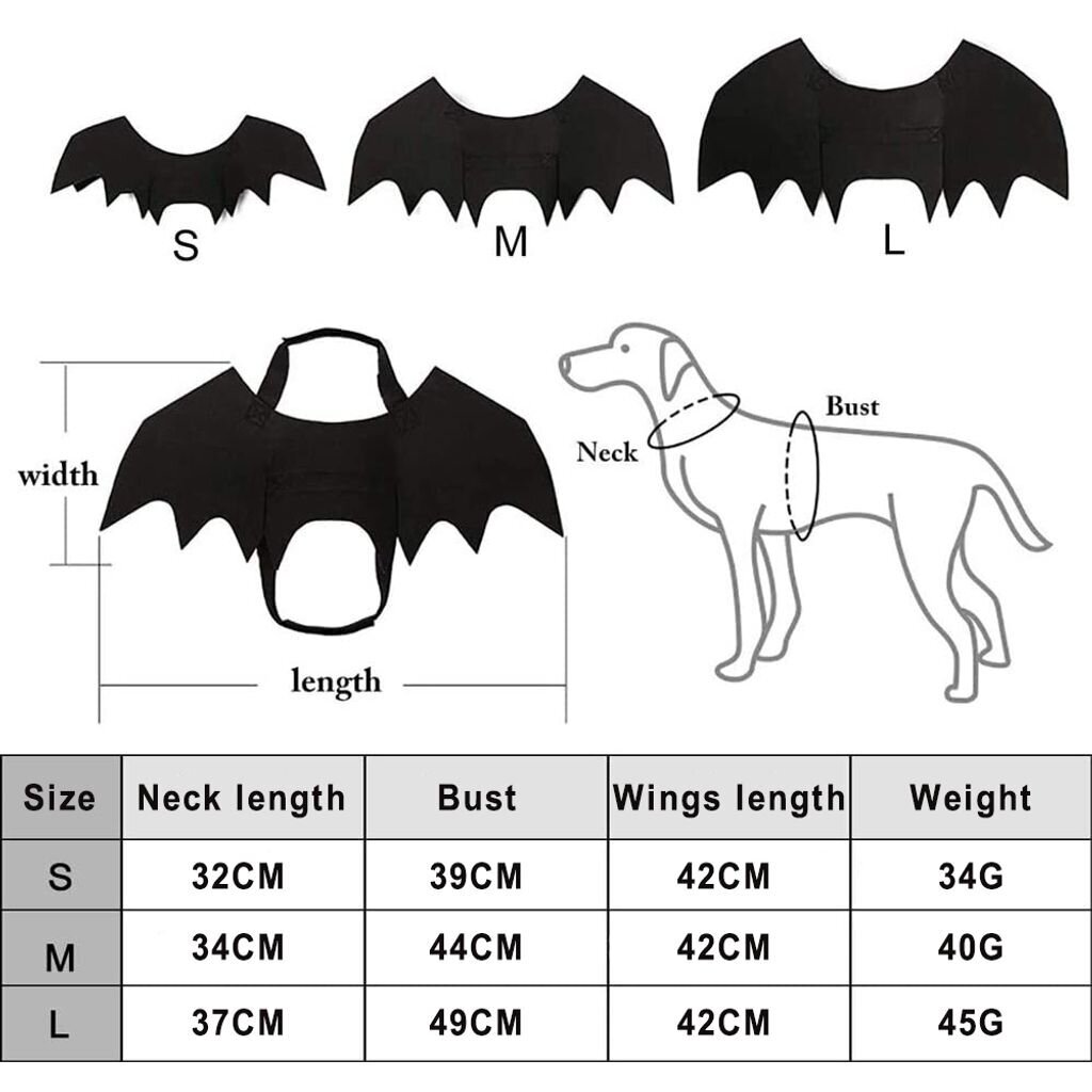 Kissalepakkoasu, Halloween-kissaasu, koko M, 44*34cm hinta ja tiedot | Juhlakoristeet | hobbyhall.fi