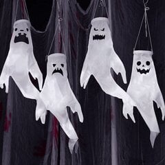 Halloween ghost tuulisukka, ghost face tuulisukki, 130 * 60 cm hinta ja tiedot | Juhlakoristeet | hobbyhall.fi