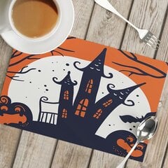 Halloween-pöytämatto, 32x42 cm, vedenpitävä hinta ja tiedot | Juhlakoristeet | hobbyhall.fi