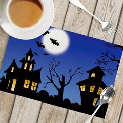 Halloween-pöytämatto, 32x42 cm, vedenpitävä hinta ja tiedot | Juhlakoristeet | hobbyhall.fi