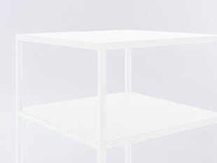 Sohvapöytä TENSIO 2 FLOOR METAL 30, valkoinen hinta ja tiedot | Sohvapöydät | hobbyhall.fi