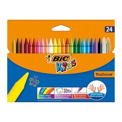 Bic Wax Crayon 24 värisetti 8297721 hinta ja tiedot | Taide- ja askartelutarvikkeet | hobbyhall.fi