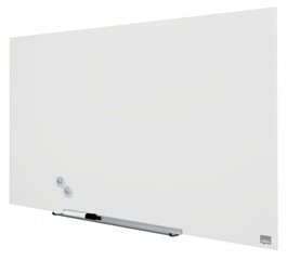 Glass WHITE magneettilevy Glass Nobo Widescreen 45 hinta ja tiedot | Toimistotarvikkeet | hobbyhall.fi