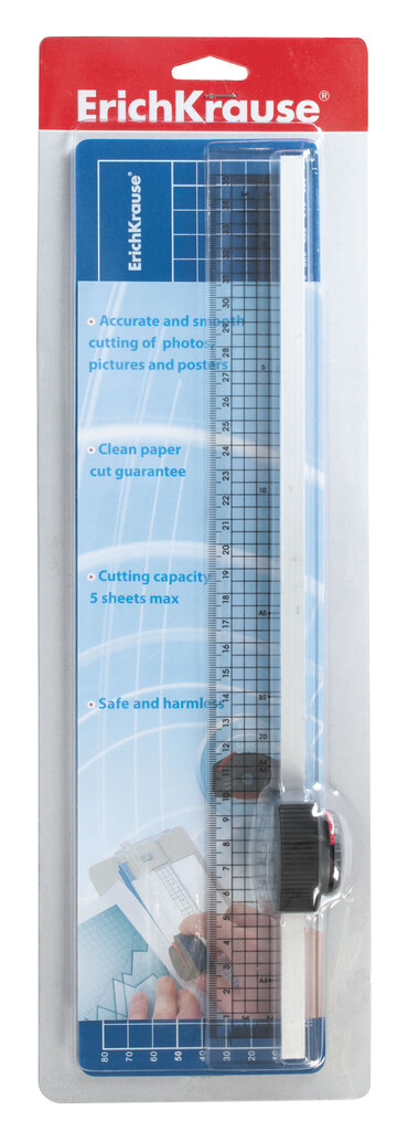Paperileikkuri matolla ErichKrause®, 1 kpl. hinta ja tiedot | Toimistotarvikkeet | hobbyhall.fi