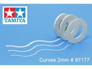 Teippi 3 mm, 87178 hinta ja tiedot | Taide- ja askartelutarvikkeet | hobbyhall.fi