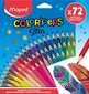 Värikynät Maped ColorPeps Star, 72 kpl. hinta ja tiedot | Taide- ja askartelutarvikkeet | hobbyhall.fi