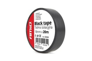 Teippi 18 mm x 20 m, 1 kpl, musta hinta ja tiedot | Toimistotarvikkeet | hobbyhall.fi