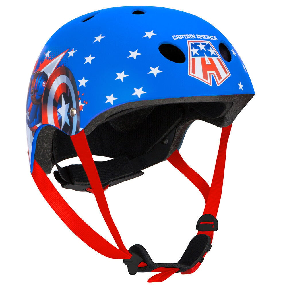 Captain America urheilukypärä, 54-58cm hinta ja tiedot | Kypärät | hobbyhall.fi