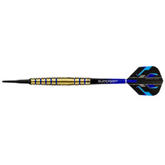 Darts Harrows Spina Gold 90% Softip, 20 g, 3 kpl, musta, kulta hinta ja tiedot | Darts | hobbyhall.fi