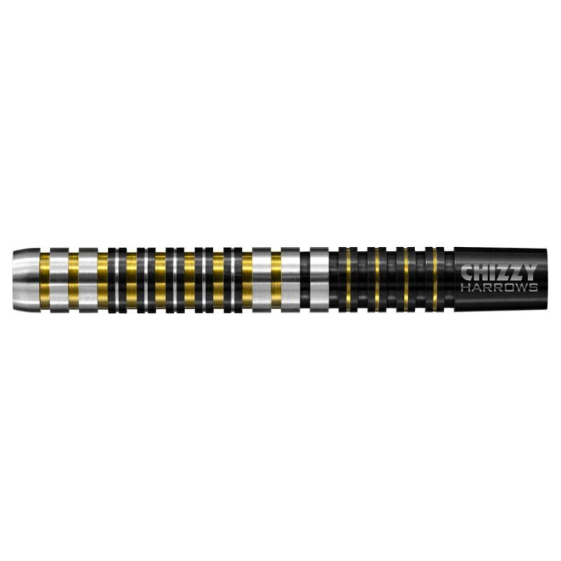 Darts Harrows Chizzy 90% Softip, 3 kpl, musta, kulta hinta ja tiedot | Darts | hobbyhall.fi