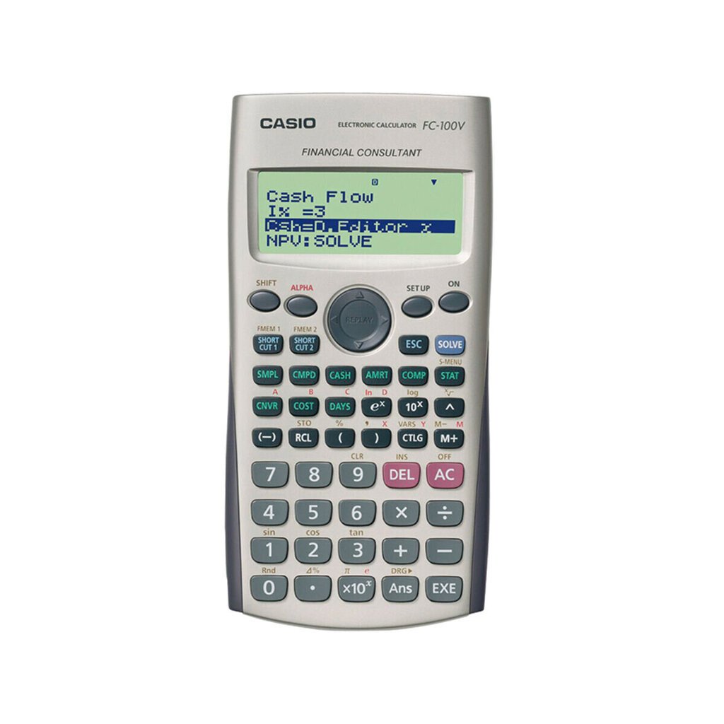 Tieteellinen laskin Casio FC-100V hinta ja tiedot | Toimistotarvikkeet | hobbyhall.fi