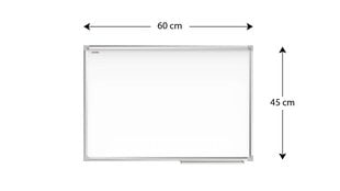 Allboards Classic magneettitaulu, 40x60 cm hinta ja tiedot | Toimistotarvikkeet | hobbyhall.fi