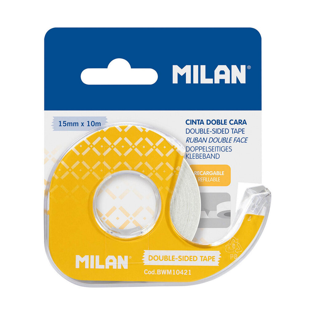 Teippi Milan, 10 m, keltainen, PVC hinta ja tiedot | Toimistotarvikkeet | hobbyhall.fi