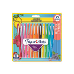 Tuoksukynät piirtämiseen PaperMate Flair Scented, 12 väriä. hinta ja tiedot | Taide- ja askartelutarvikkeet | hobbyhall.fi