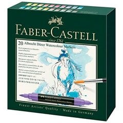 Tussisarja Faber-Castell 20 kpl hinta ja tiedot | Taide- ja askartelutarvikkeet | hobbyhall.fi