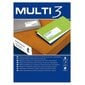 Tarrat Mmulti 3 48,5 x 25,4 mm, 500 kpl hinta ja tiedot | Toimistotarvikkeet | hobbyhall.fi