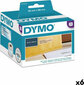 Etikettirulla Dymo, 89 x 36 mm, 6 kpl hinta ja tiedot | Toimistotarvikkeet | hobbyhall.fi