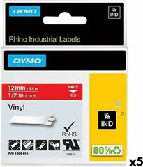 Laminointiteippi Dymo, 12 x 5,5 mm, 5 kpl hinta ja tiedot | Toimistotarvikkeet | hobbyhall.fi