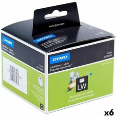 Etikettirulla Dymo, 6 kpl hinta ja tiedot | Toimistotarvikkeet | hobbyhall.fi