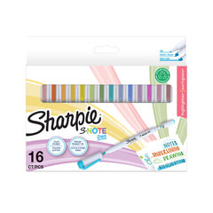 Tussit Sharpie S-note DUO Mix 2182115, 16 kpl hinta ja tiedot | Taide- ja askartelutarvikkeet | hobbyhall.fi