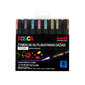 Marker Uni-Ball Mitsubishi Posca PC-5M Metallic, 8 kpl. hinta ja tiedot | Taide- ja askartelutarvikkeet | hobbyhall.fi