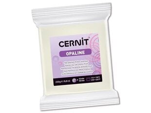 Polymeerisavi Cernit Opaline 010 valkoinen, 250g hinta ja tiedot | Taide- ja askartelutarvikkeet | hobbyhall.fi