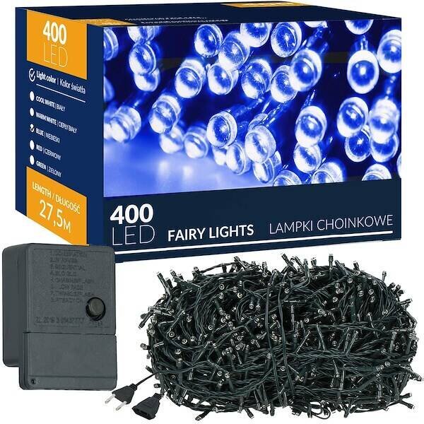 Jouluvalot Springos CL0405 400 Led sininen hinta ja tiedot | Jouluvalot | hobbyhall.fi