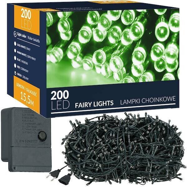 Jouluvalot Springos CL0209 200 Led 15,5 m hinta ja tiedot | Jouluvalot | hobbyhall.fi