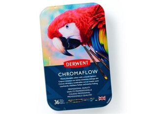 Värikynät Derwent Chromaflow, 36 kpl. hinta ja tiedot | Taide- ja askartelutarvikkeet | hobbyhall.fi