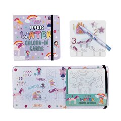 Floss & Rock Unicorn Water Marker Card Set hinta ja tiedot | Floss & Rock Lapset | hobbyhall.fi