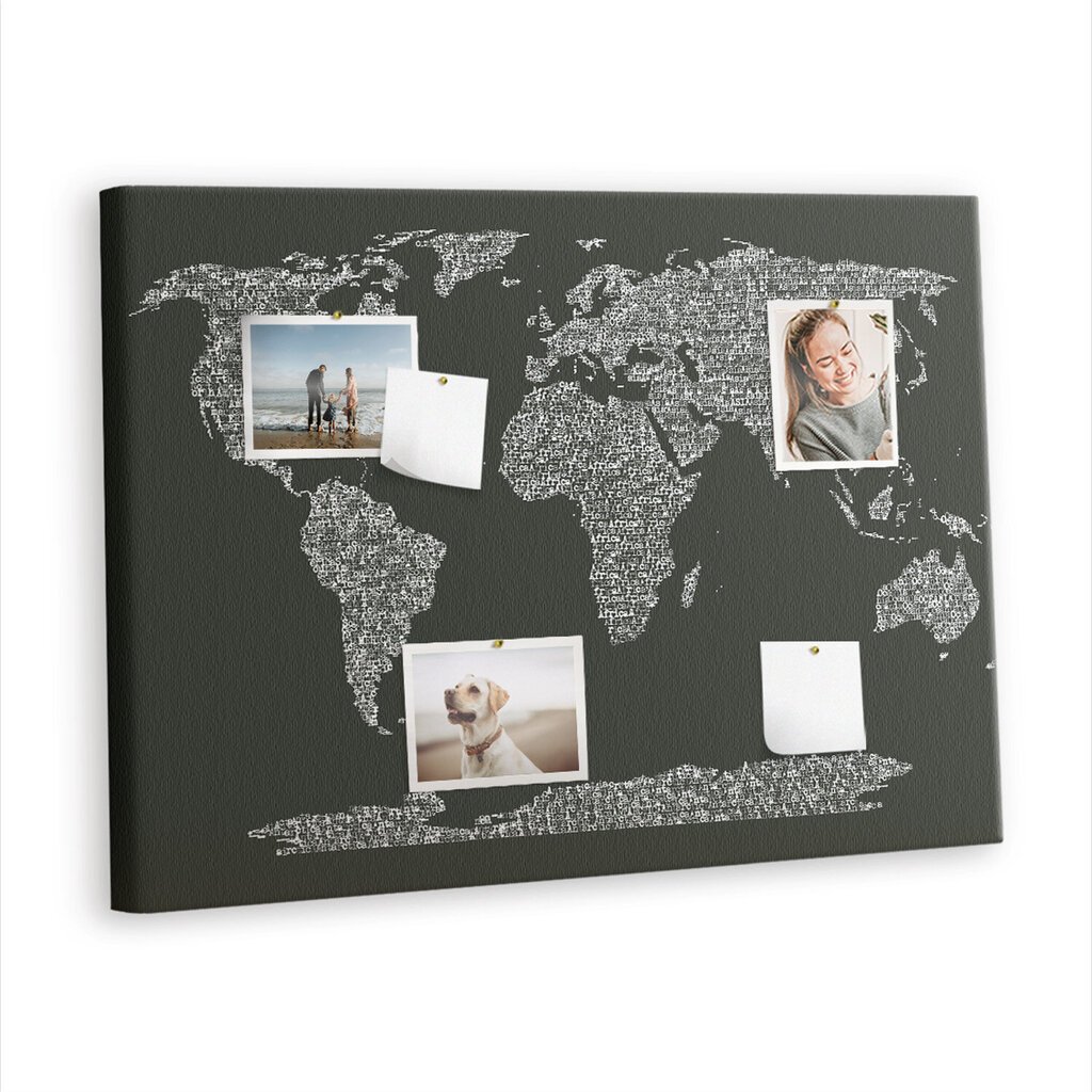 Pinboard Mannerten nimet, 100x70 cm hinta ja tiedot | Toimistotarvikkeet | hobbyhall.fi