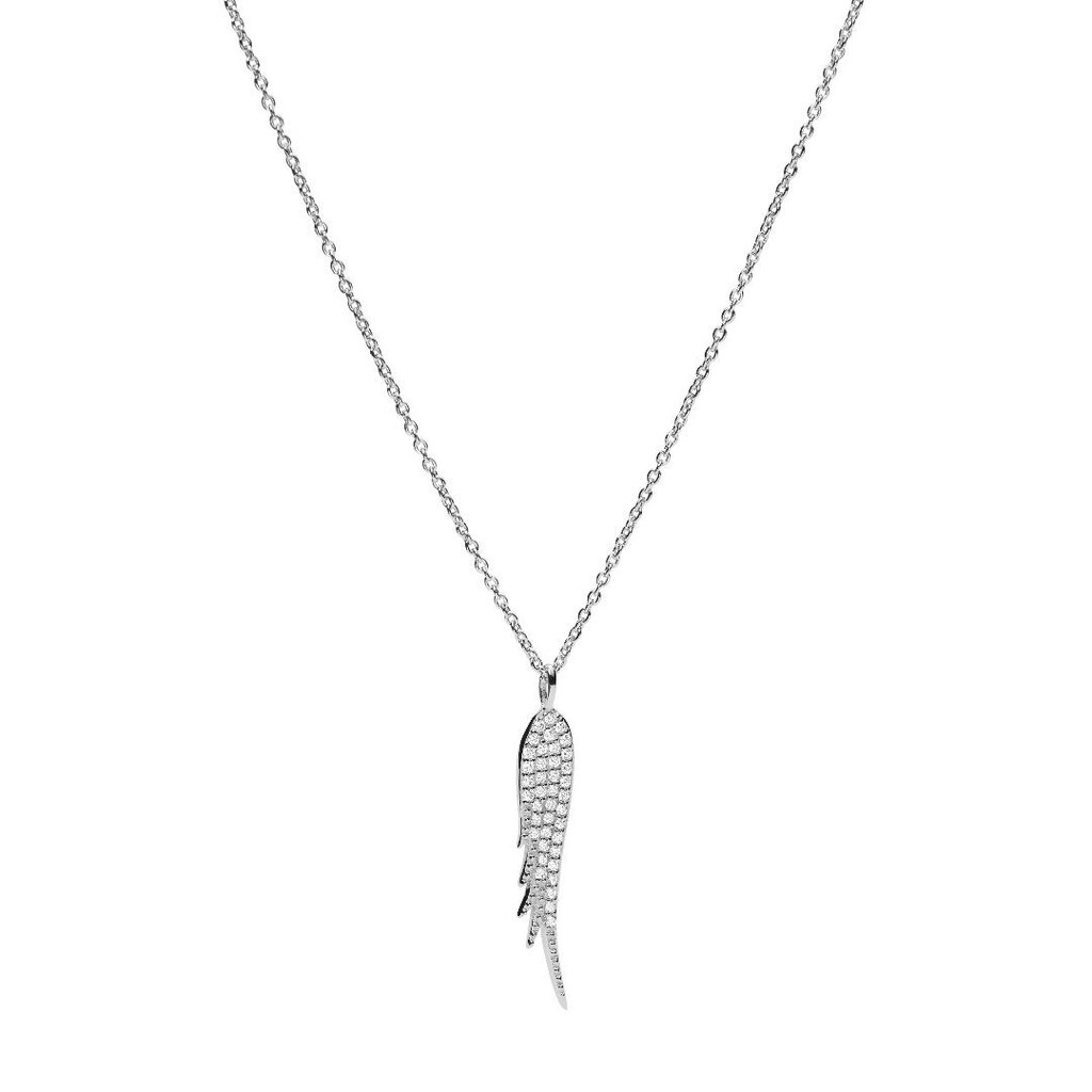 Fossil Wings hopeakaulakoru - 40-45 cm 891184253 hinta ja tiedot | Kaulakorut | hobbyhall.fi