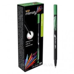 Pen Bic Fineliners Intensity Fine, vihreä, 12 kpl. 449190 hinta ja tiedot | Kirjoitusvälineet | hobbyhall.fi