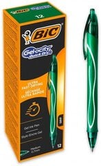 Geelikynä Bic Gel Quick Dry, vihreä, 12 kpl. hinta ja tiedot | Kirjoitusvälineet | hobbyhall.fi