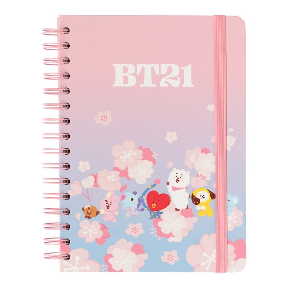 Muistikirja Cherry Blossom BT21 hinta ja tiedot | Vihkot, muistikirjat ja paperit | hobbyhall.fi