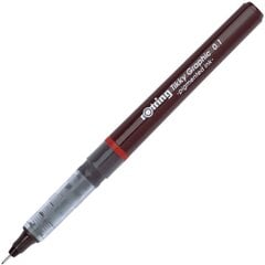 Pen Rotring Tikky Graphic, 0,1 mm hinta ja tiedot | Kirjoitusvälineet | hobbyhall.fi