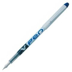 Kynä nestemäisellä musteella Pilot V Pen Kertakäyttöinen Kalligrafinen kynä Sininen Teräs 0,4 mm (12 kpl) hinta ja tiedot | Kirjoitusvälineet | hobbyhall.fi