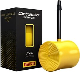 Pyörän putki Pirelli Cinturato SmarTUBE 33/45-622 hinta ja tiedot | Polkupyörän renkaat ja sisäkumit | hobbyhall.fi