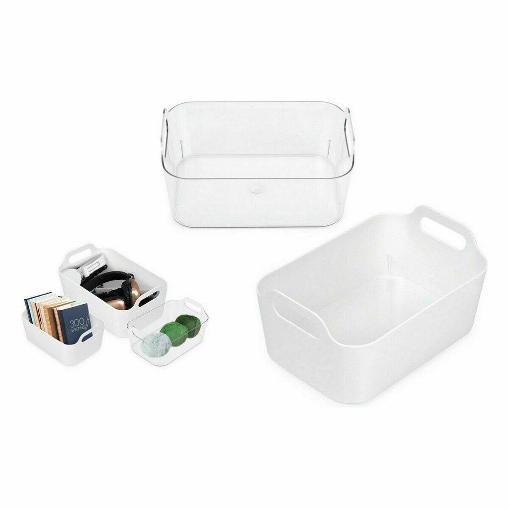 Universaali kudottu laukku Confortime White 33 x 23,5 x 15,4 cm (12 kpl) hinta ja tiedot | Skeittilaudat | hobbyhall.fi