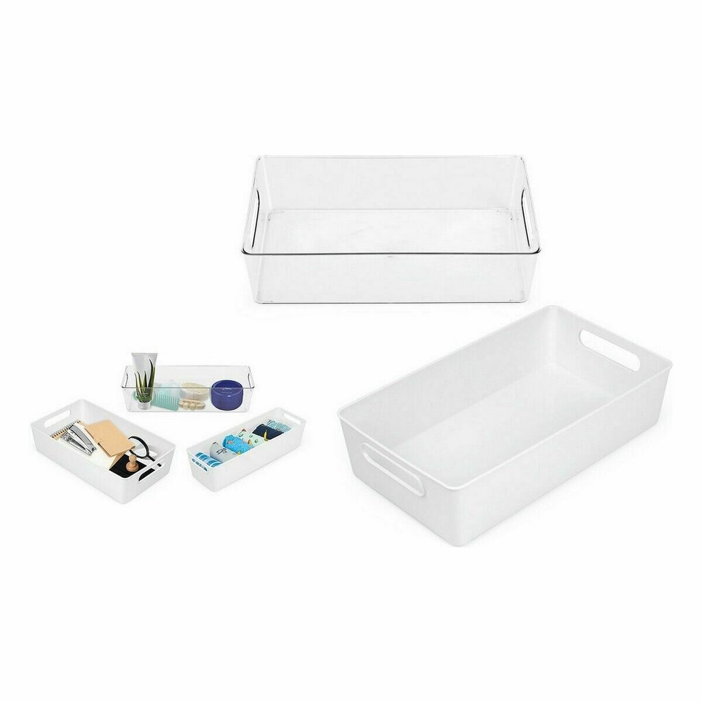 Universaali kudottu laukku Confortime White 38 x 22 x 9,5 cm (10 kpl) hinta ja tiedot | Skeittilaudat | hobbyhall.fi