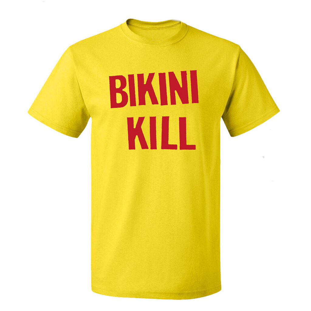 Bikini Kill Yellow Flyer T-paita hinta ja tiedot | Miesten T-paidat | hobbyhall.fi