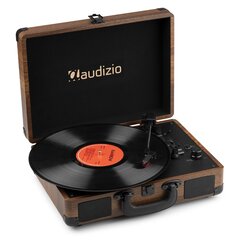 Audizio RP116W levysoitin-salkku, jossa BT In/Out hinta ja tiedot | Vinyylilevysoittimet ja gramofonit | hobbyhall.fi