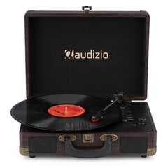 Audizio RP116DW levysoitin-salkku, jossa BT In/Out hinta ja tiedot | Vinyylilevysoittimet ja gramofonit | hobbyhall.fi