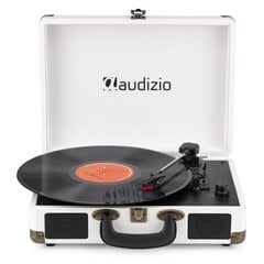 Audizio RP116CR levysoitin-salkku, jossa BT In/Out hinta ja tiedot | Vinyylilevysoittimet ja gramofonit | hobbyhall.fi