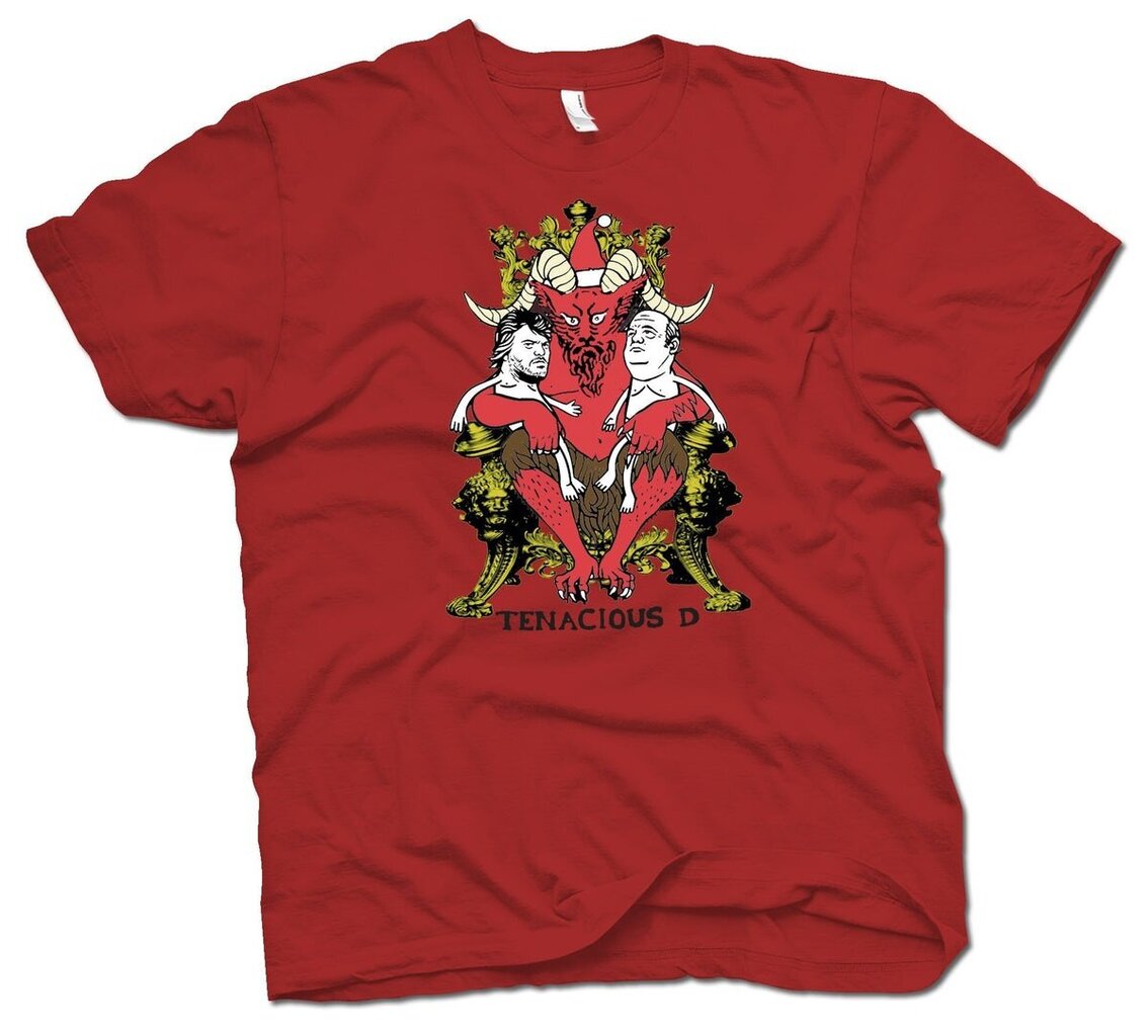 Tenacious D Santa T-paita hinta ja tiedot | Miesten T-paidat | hobbyhall.fi