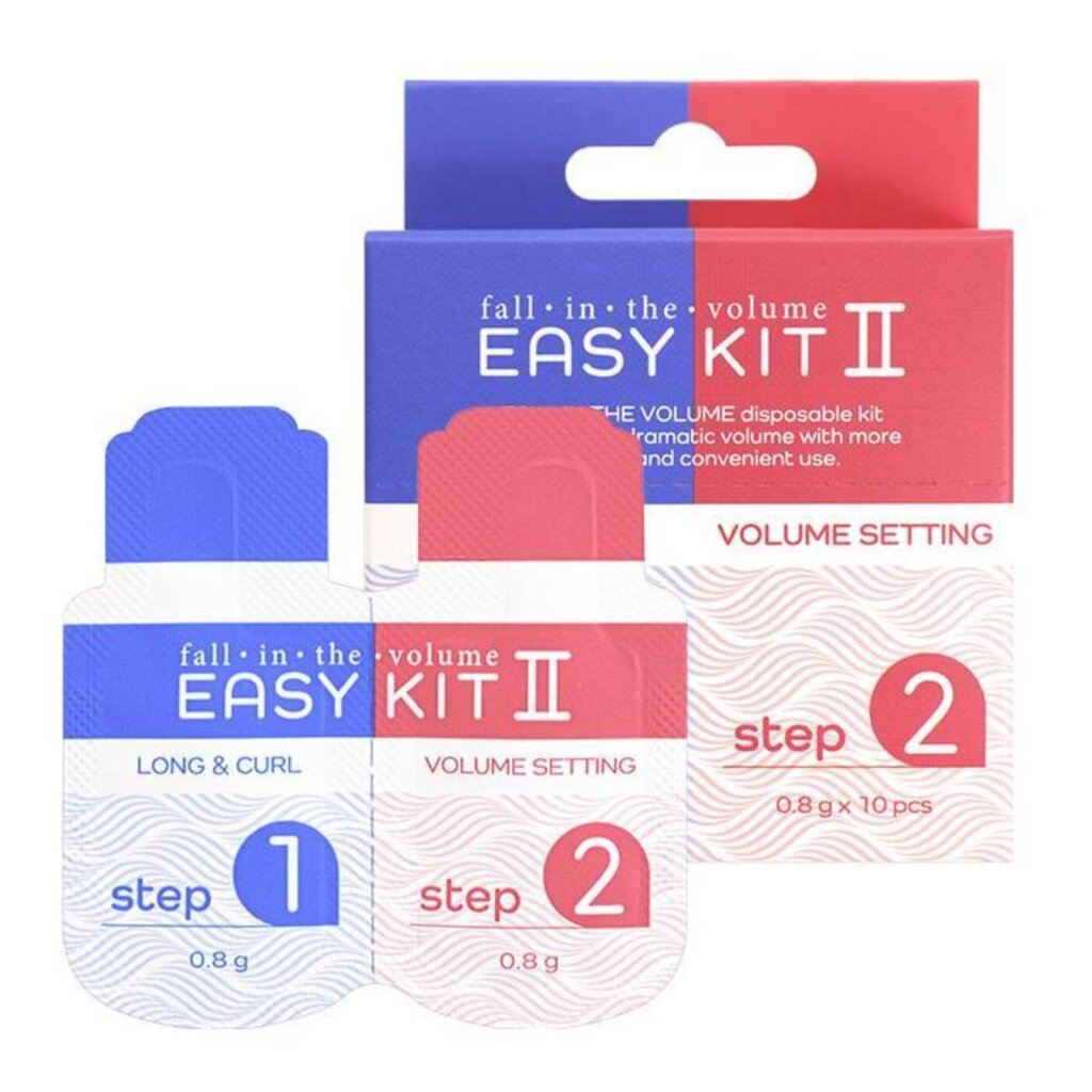 Setti ripsien laminointiin EASY KIT Fall in the Volume hinta ja tiedot | Irtoripset ja ripsentaivuttimet | hobbyhall.fi