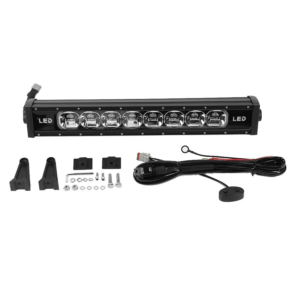 180W 24000LM RGB LED-valopalkki Seitsemän värin gradientti Värikäs työlamppu sopii Polaris Jeepille hinta ja tiedot | Ajovalot | hobbyhall.fi