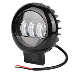 4 tuuman LED pyöreät polttimot lamput Valkoinen valo 6000K 30W IP68 Sopii Jeep Wrangler JK 2 Door 07-17 hinta ja tiedot | Ajovalot | hobbyhall.fi